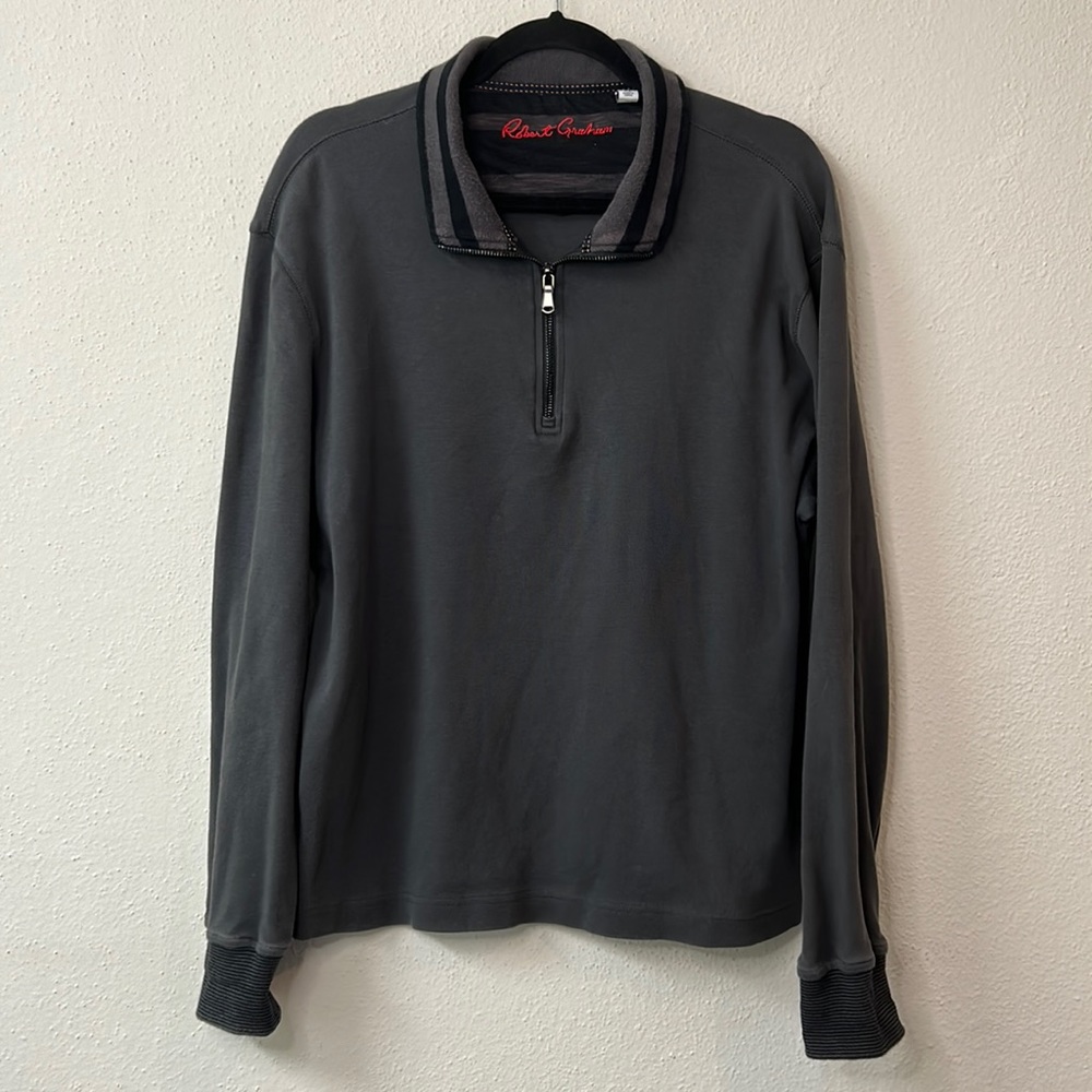 Robert Graham sweater XL Quarter zip